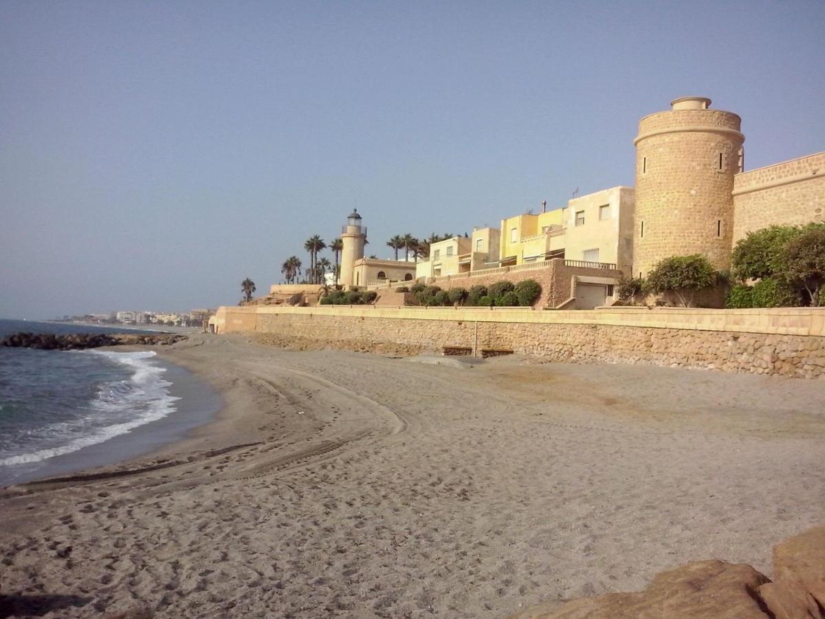 Apartamento Con Piscina Y Terraza A 50 Metros De La Playa Roquetas de Mar Exterior photo