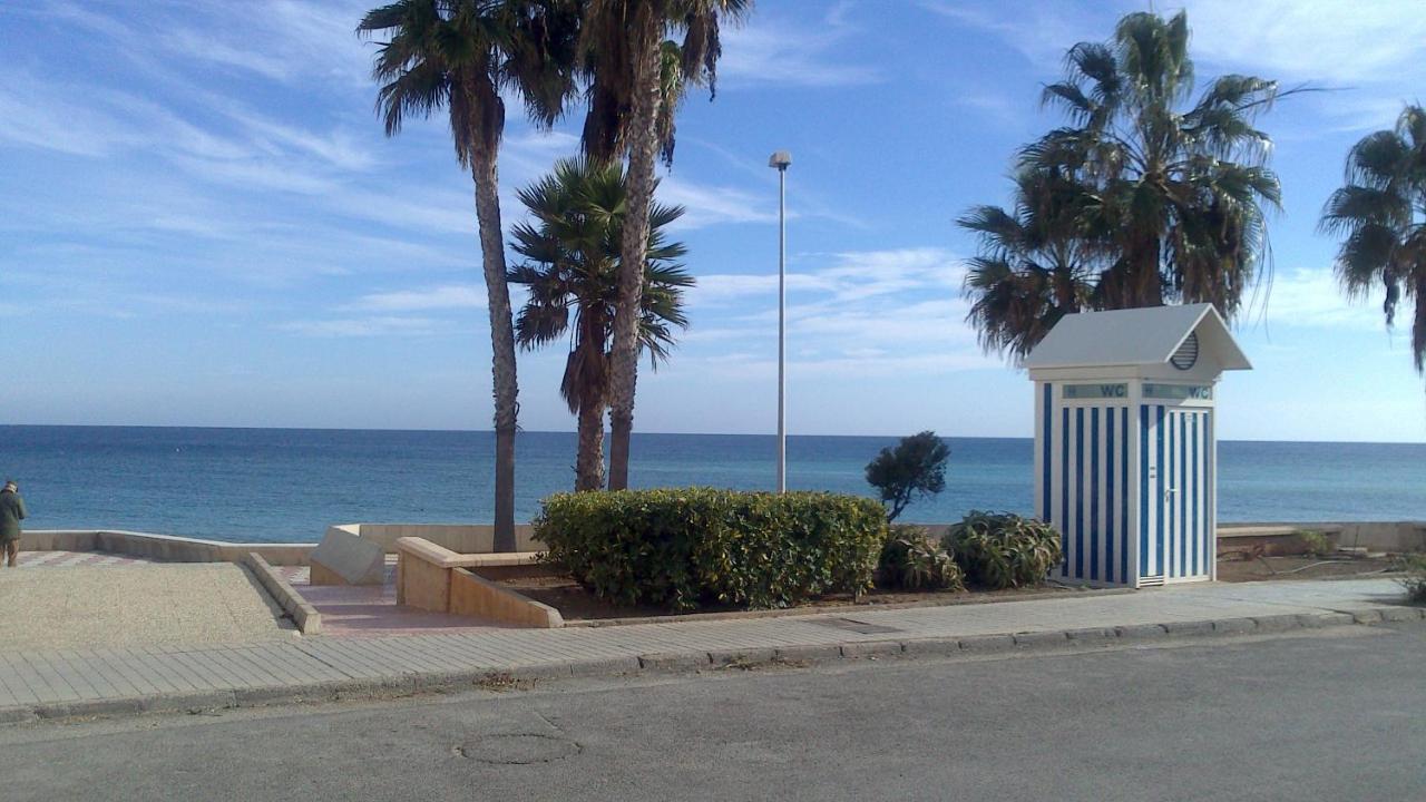 Apartamento Con Piscina Y Terraza A 50 Metros De La Playa Roquetas de Mar Exterior photo