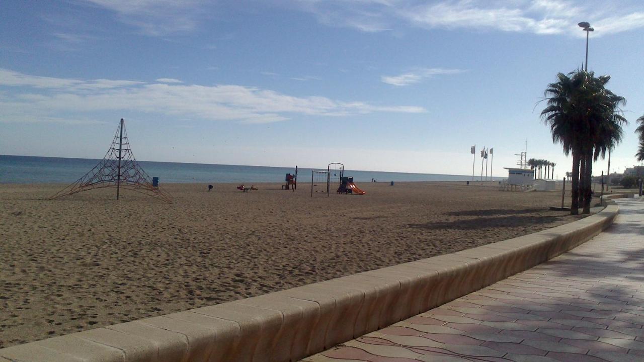 Apartamento Con Piscina Y Terraza A 50 Metros De La Playa Roquetas de Mar Exterior photo